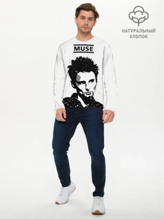 Мужской лонгслив базовый / Muse