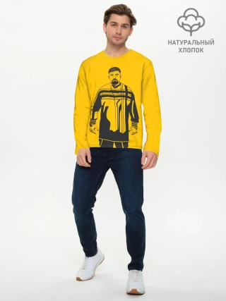 Мужской лонгслив базовый / Баста