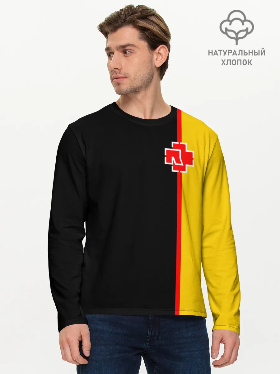 Мужской лонгслив базовый / Rammstein Deutschland