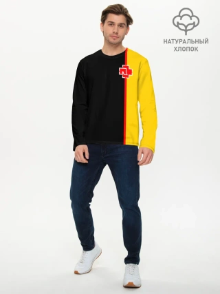 Мужской лонгслив базовый / Rammstein Deutschland