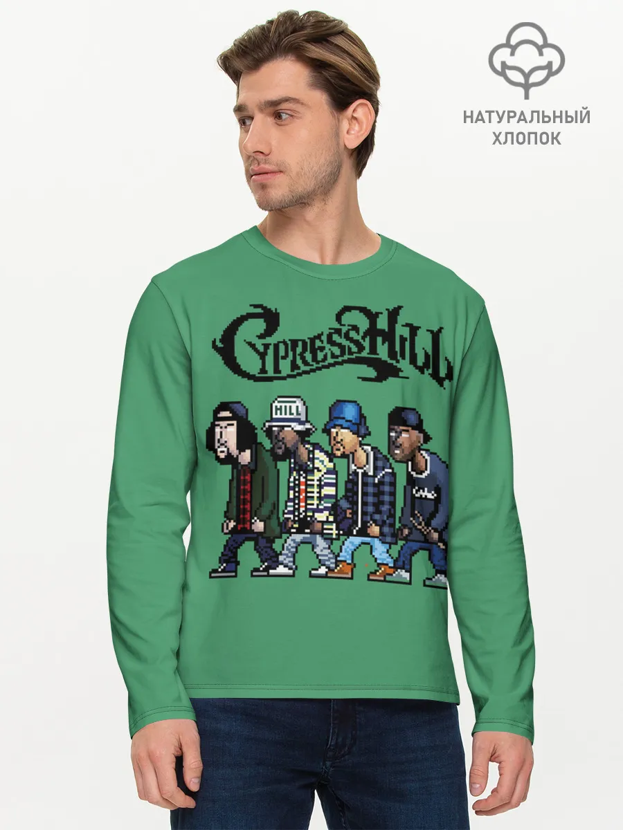 Мужской лонгслив базовый / Cypress Hill