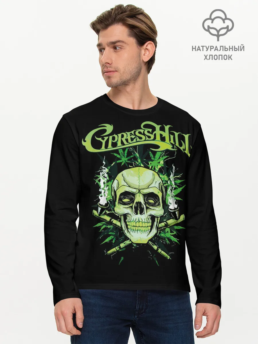 Мужской лонгслив базовый / Cypress Hill