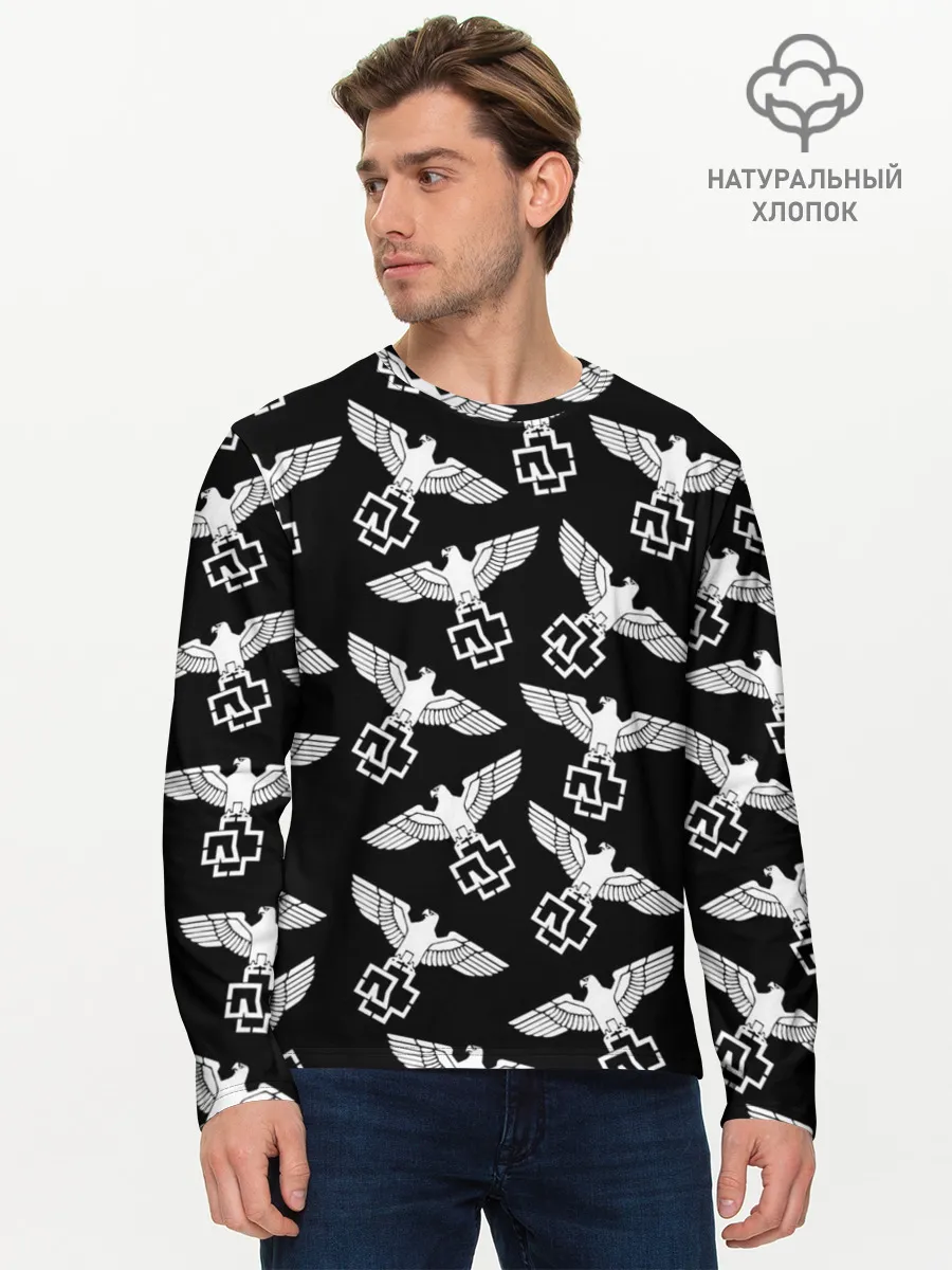 Мужской лонгслив базовый / Rammstein