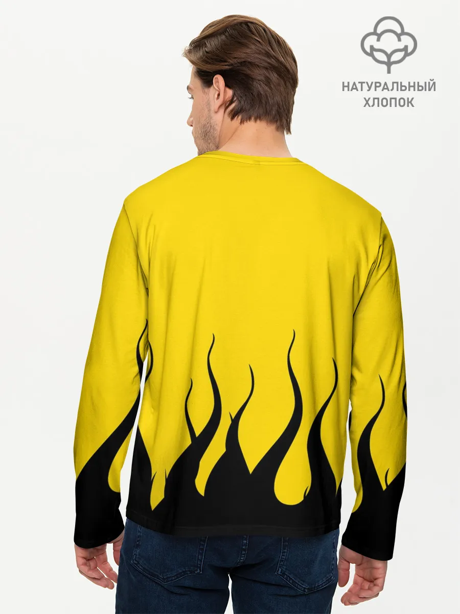 Мужской лонгслив базовый / CYBERPUNK 2077