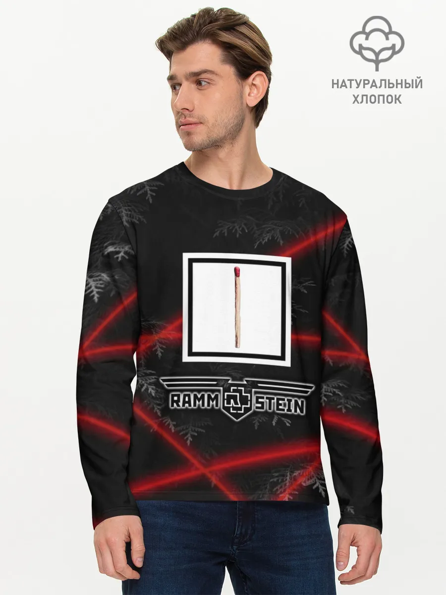 Мужской лонгслив базовый / Rammstein