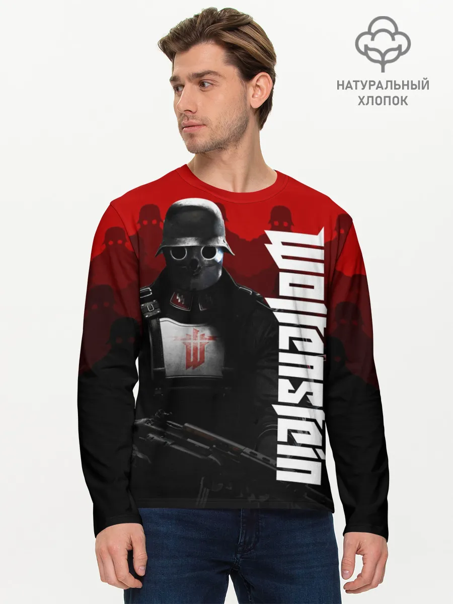 Мужской лонгслив базовый / Wolfenstein