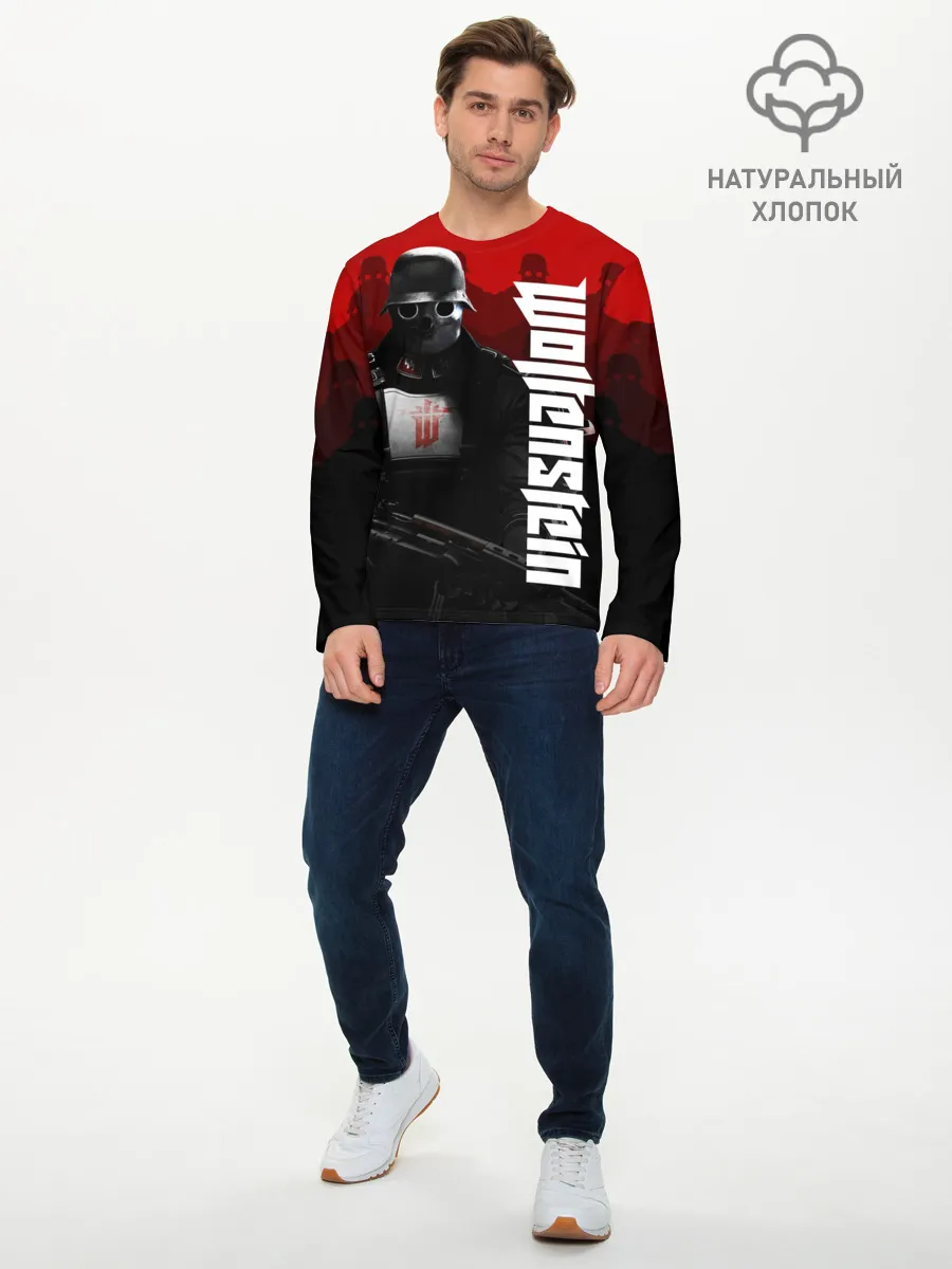 Мужской лонгслив базовый / Wolfenstein