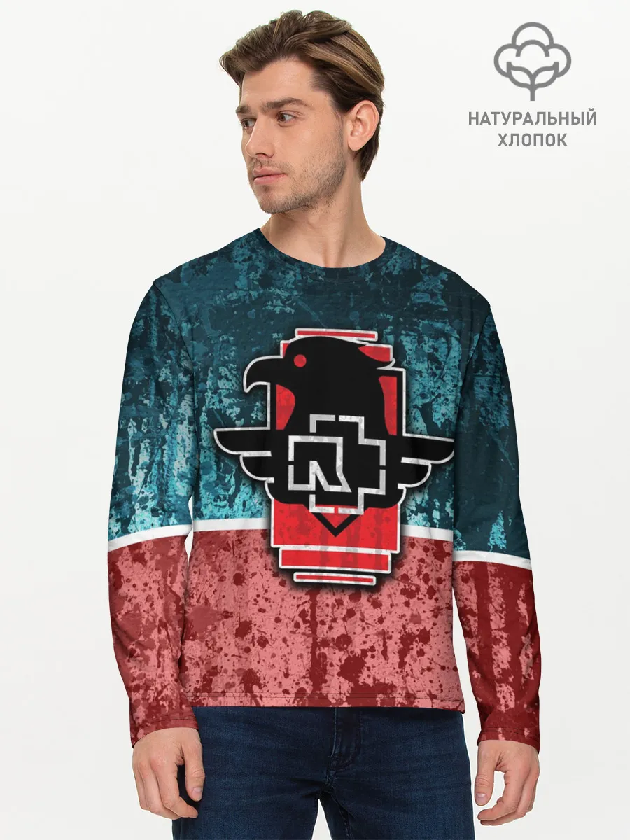 Мужской лонгслив базовый / Rammstein