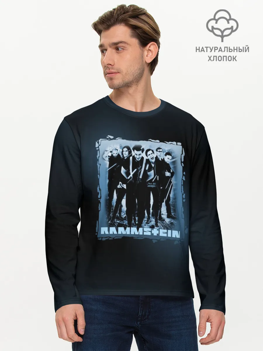 Мужской лонгслив базовый / Rammstein