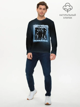 Мужской лонгслив базовый / Rammstein