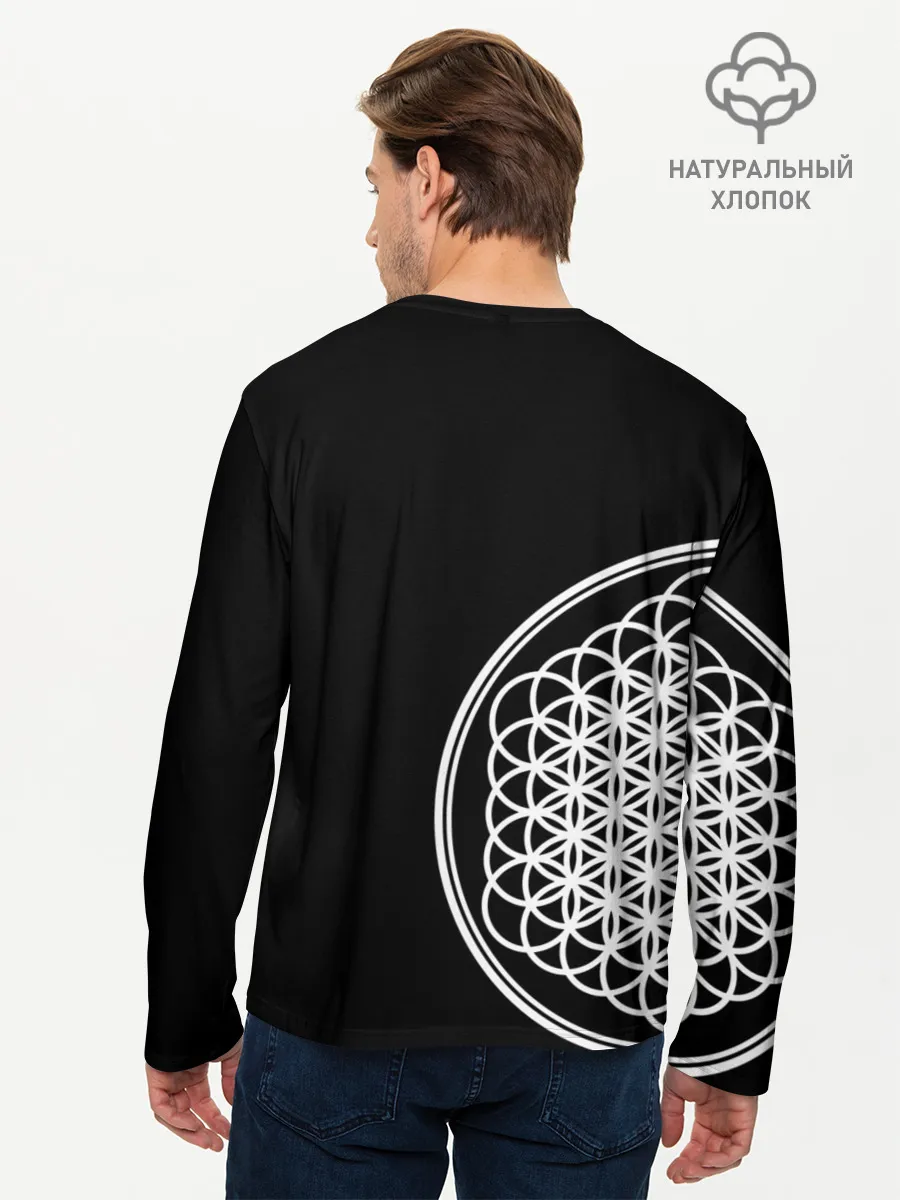 Мужской лонгслив базовый / Bring Me the Horizon