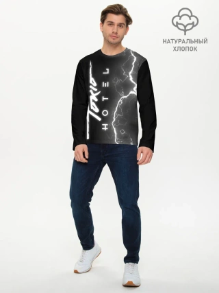 Мужской лонгслив базовый / Tokio Hotel