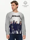 Мужской лонгслив базовый / Metallica