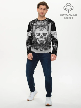 Мужской лонгслив базовый / Rammstein
