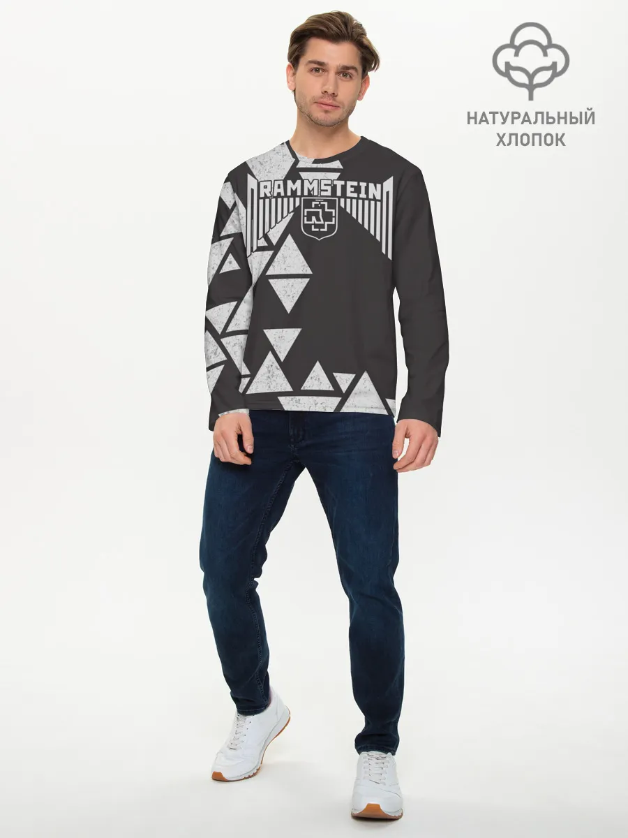 Мужской лонгслив базовый / Rammstein