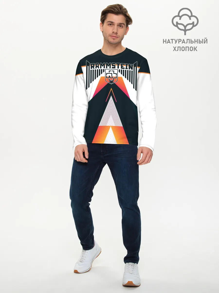 Мужской лонгслив базовый / Rammstein