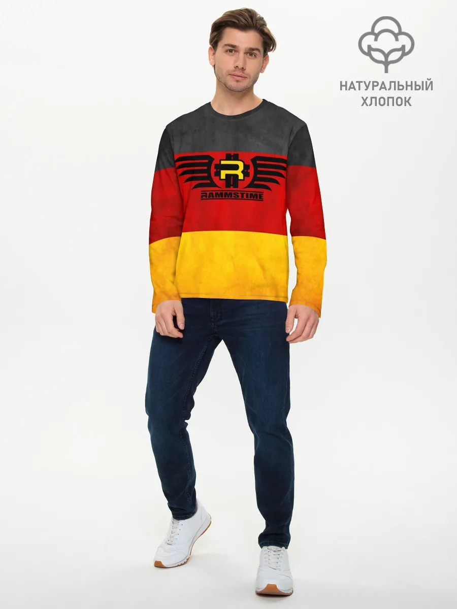 Мужской лонгслив базовый / Rammstein