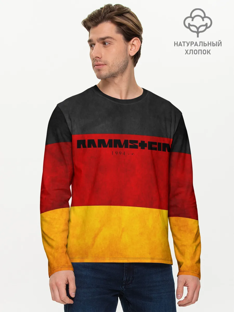 Мужской лонгслив базовый / Rammstein