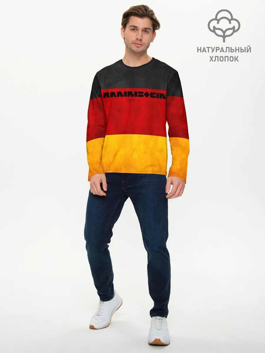 Мужской лонгслив базовый / Rammstein
