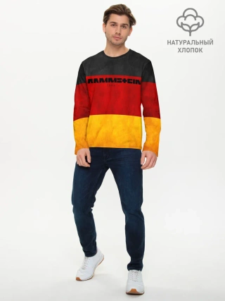 Мужской лонгслив базовый / Rammstein