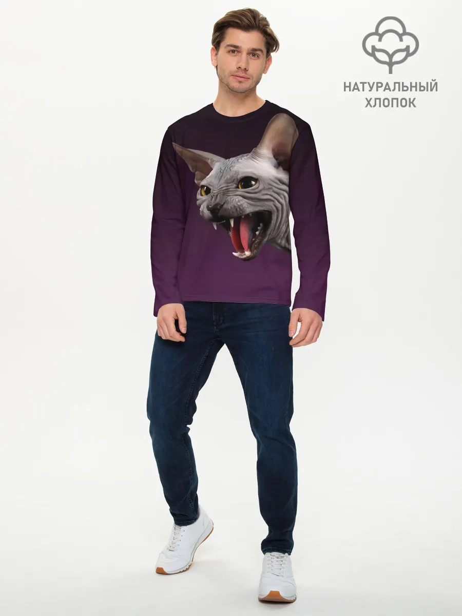Мужской лонгслив базовый / Сфинкс