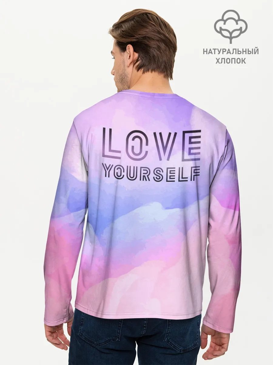 Мужской лонгслив базовый / BTS