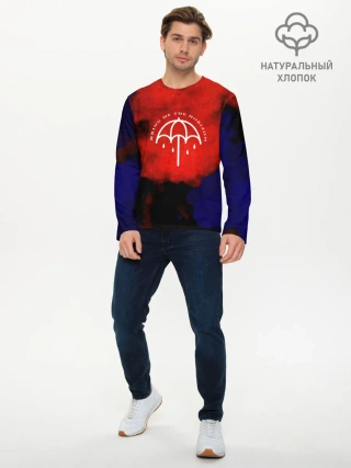 Мужской лонгслив базовый / Bring Me the Horizon
