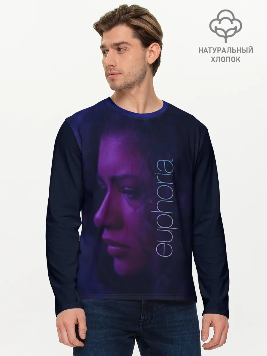 Мужской лонгслив базовый / сериал Euphoria