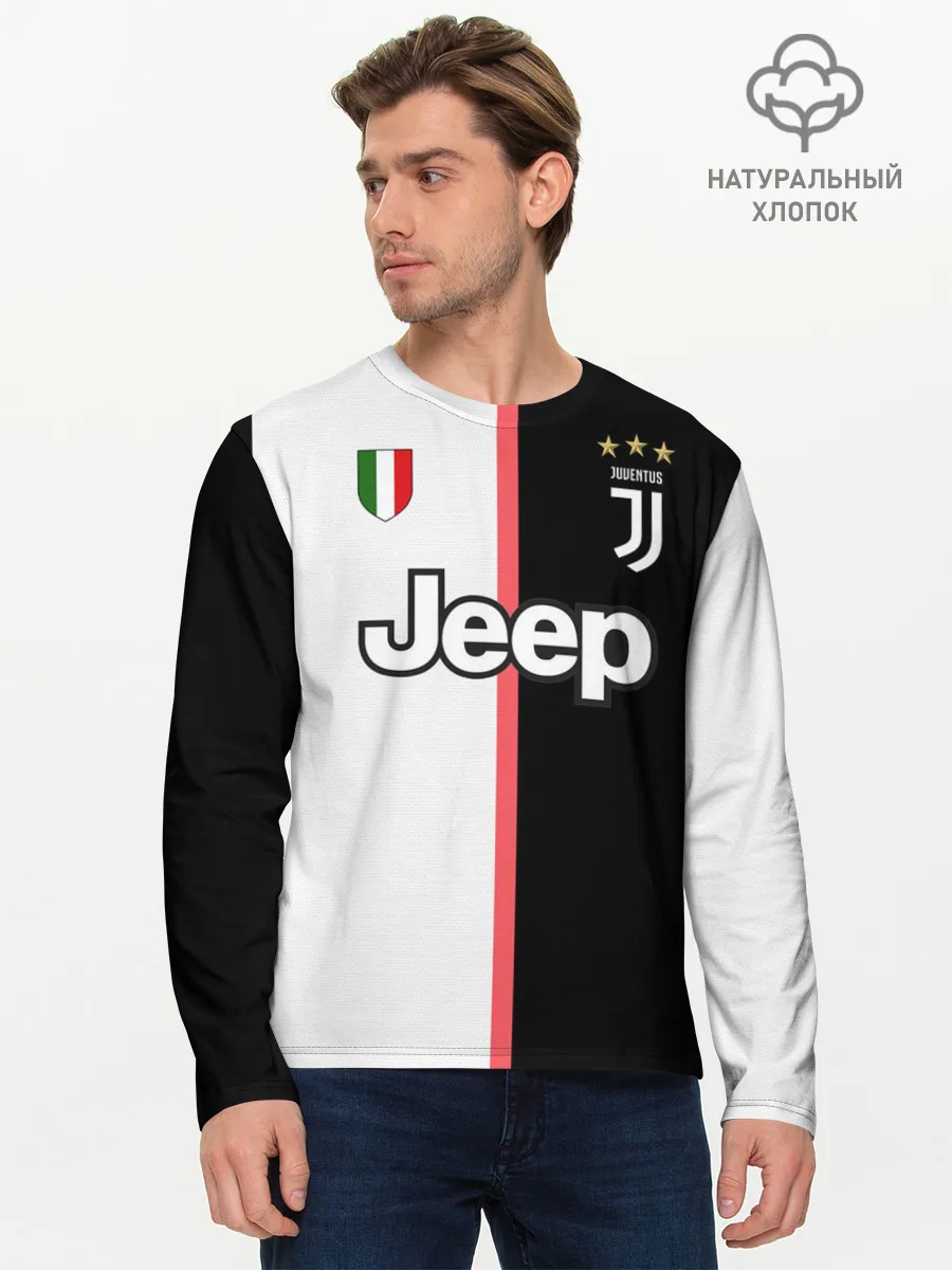 Мужской лонгслив базовый / Дибала Форма 19/20 Домашняя