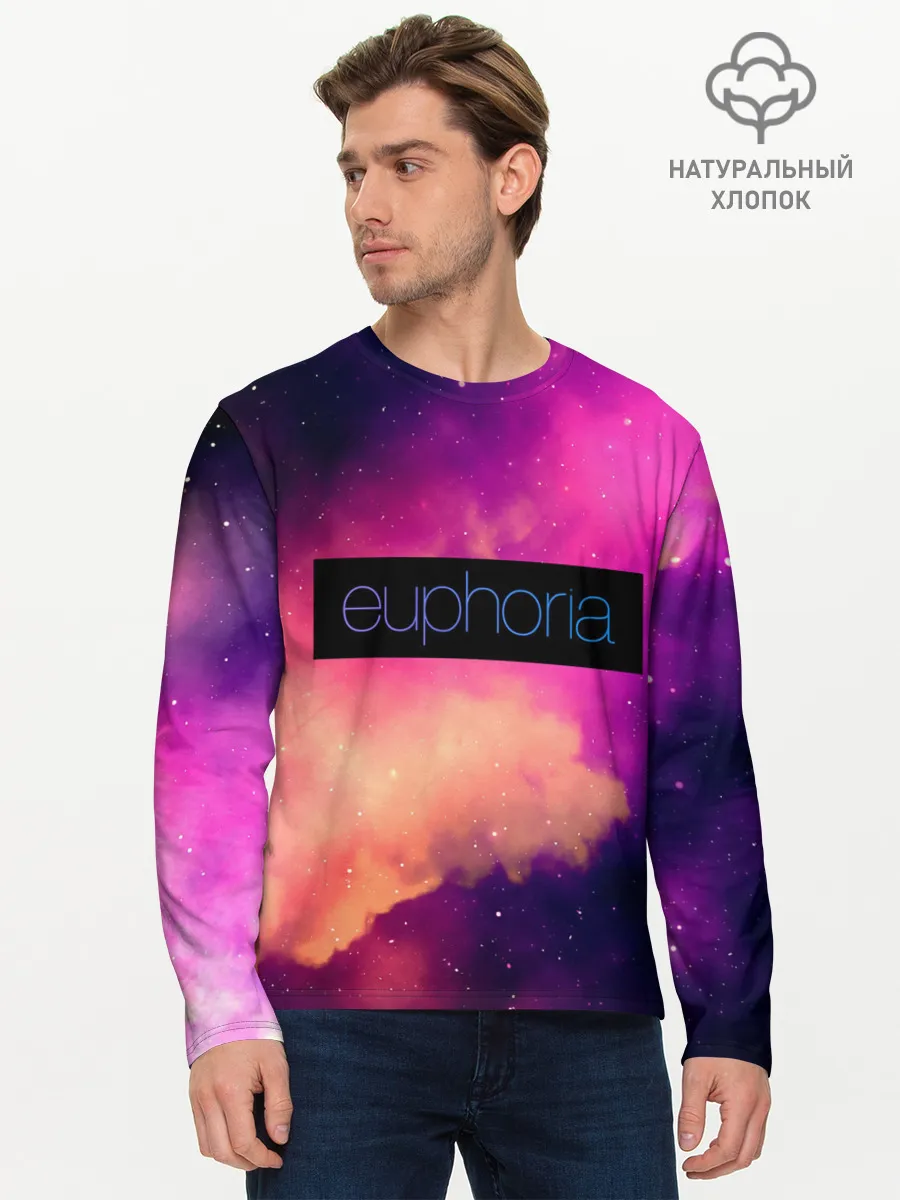 Мужской лонгслив базовый / сериал Euphoria