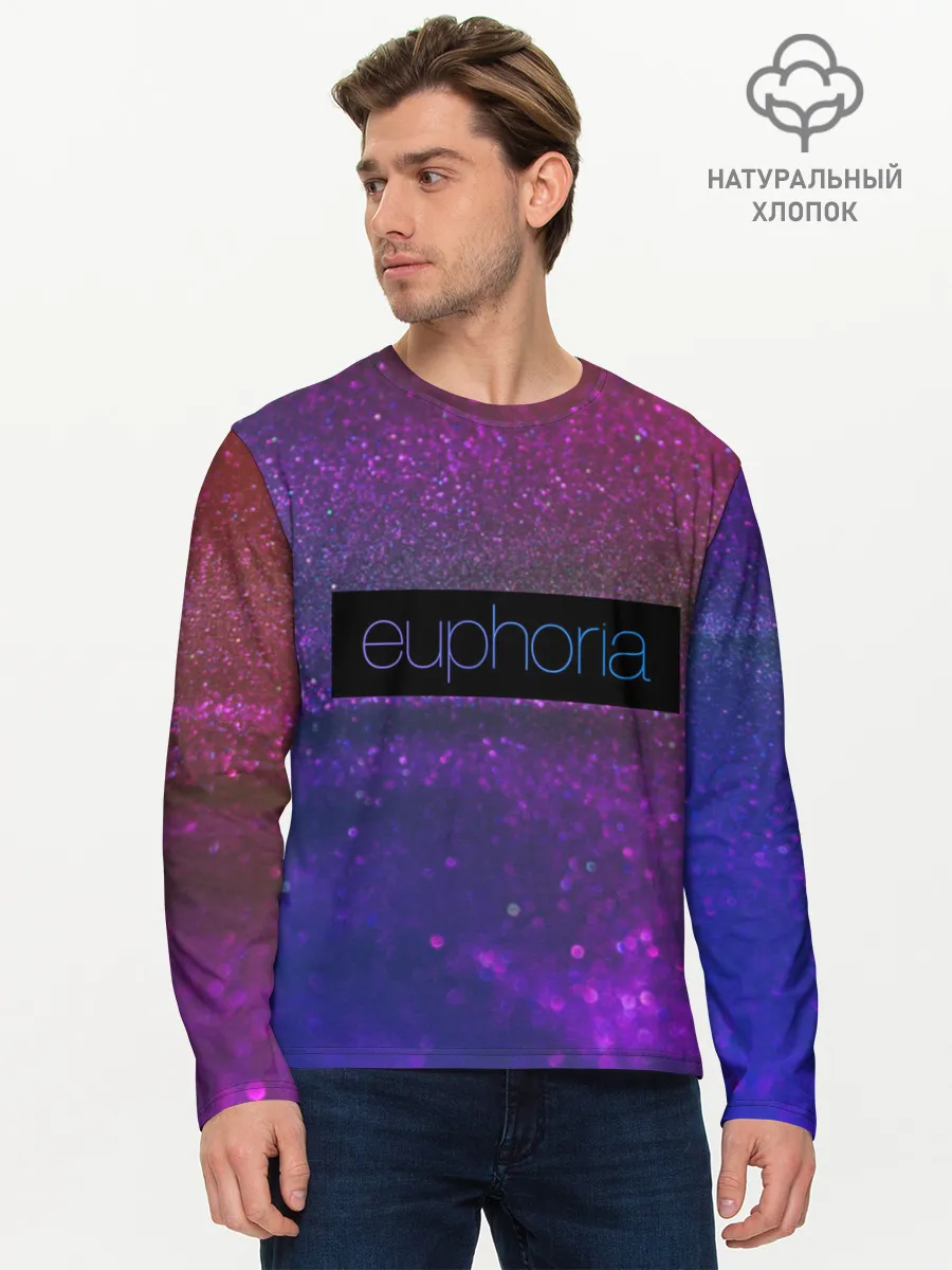 Мужской лонгслив базовый / сериал Euphoria