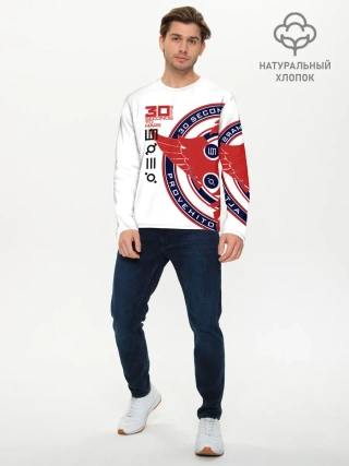 Мужской лонгслив базовый / 30 Seconds to Mars