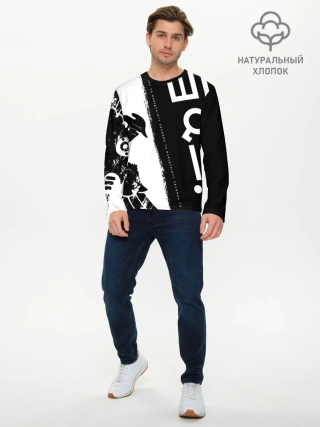 Мужской лонгслив базовый / 30 Seconds to Mars