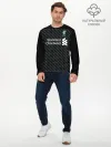Мужской лонгслив базовый / Virgil van Dijk third 19-20