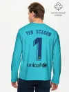 Мужской лонгслив базовый / Ter Stegen Gk 19-20