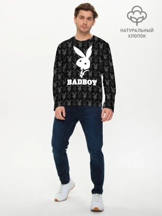 Мужской лонгслив базовый / Bad boy