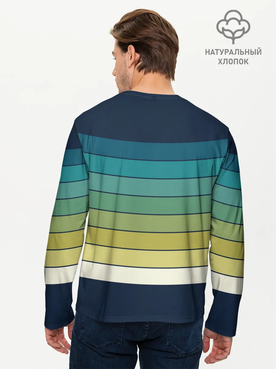 Мужской лонгслив базовый / California