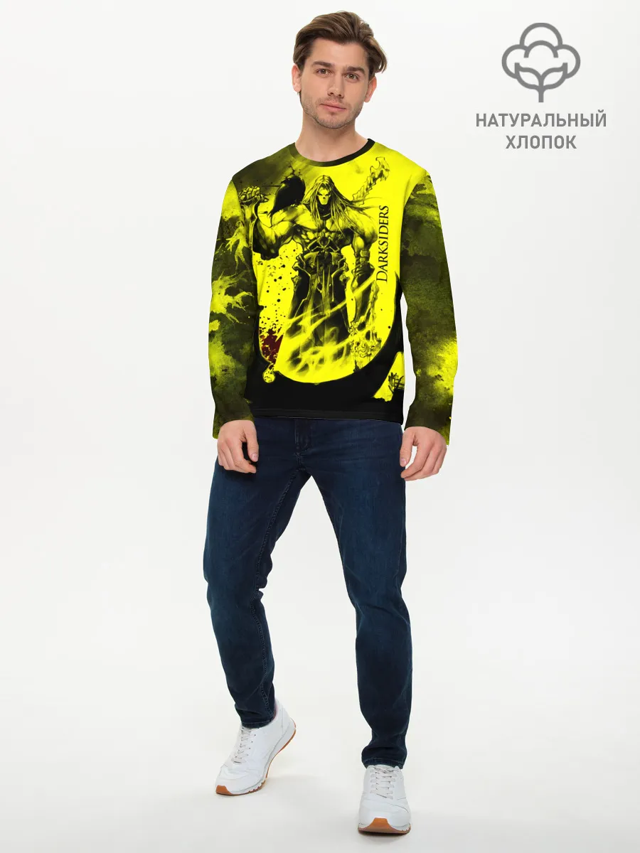 Мужской лонгслив базовый / Darksiders