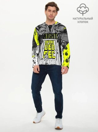 Мужской лонгслив базовый / WATCH DOGS