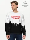 Мужской лонгслив базовый / STRANGER THINGS