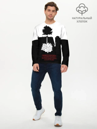 Мужской лонгслив базовый / STRANGER THINGS