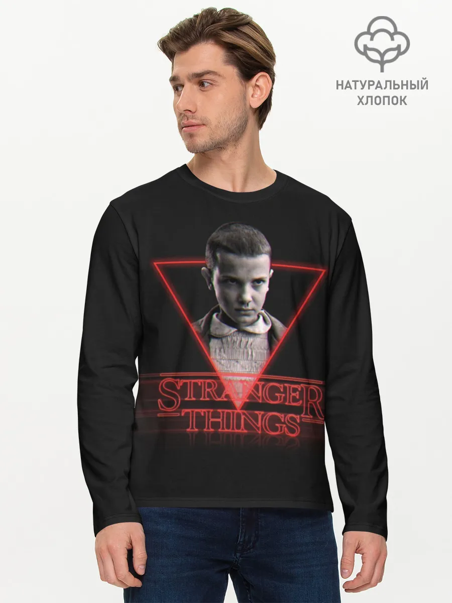 Мужской лонгслив базовый / STRANGER THINGS