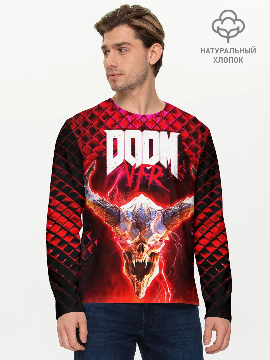 Мужской лонгслив базовый / Doom Enternal