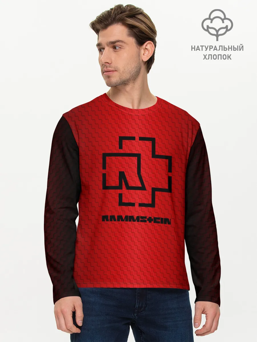 Мужской лонгслив базовый / Rammstein.