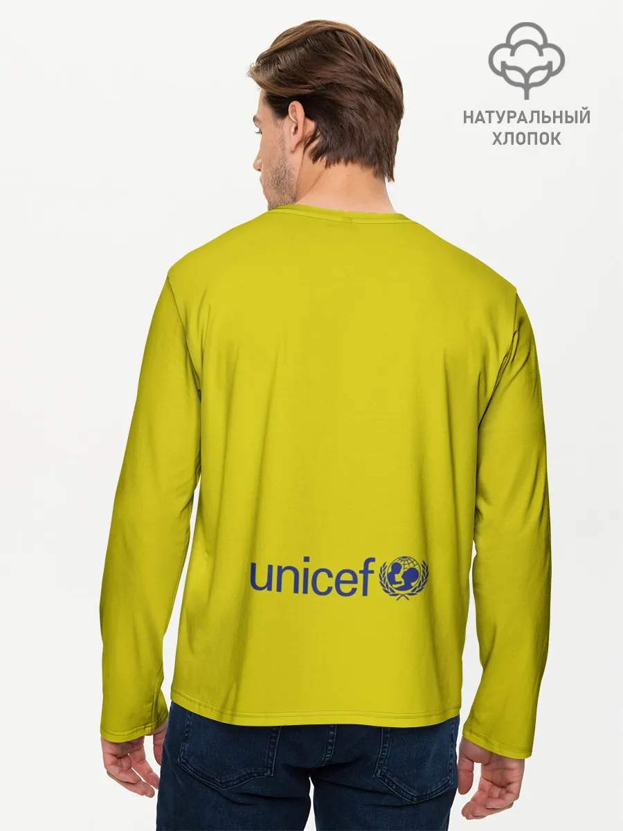 Мужской лонгслив базовый / Barcelona third 19-20