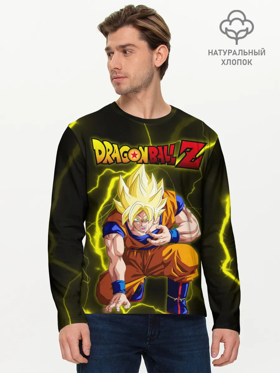 Мужской лонгслив базовый / Dragon Ball