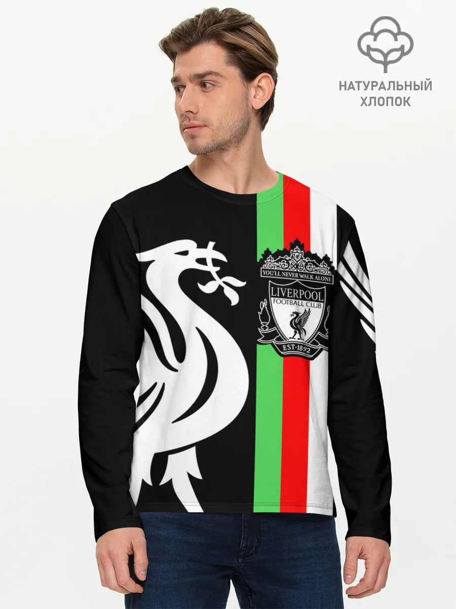 Мужской лонгслив базовый / Liverpool