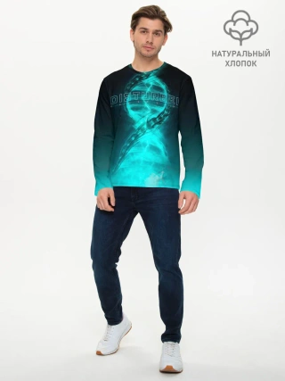 Мужской лонгслив базовый / Disturbed. Evolution