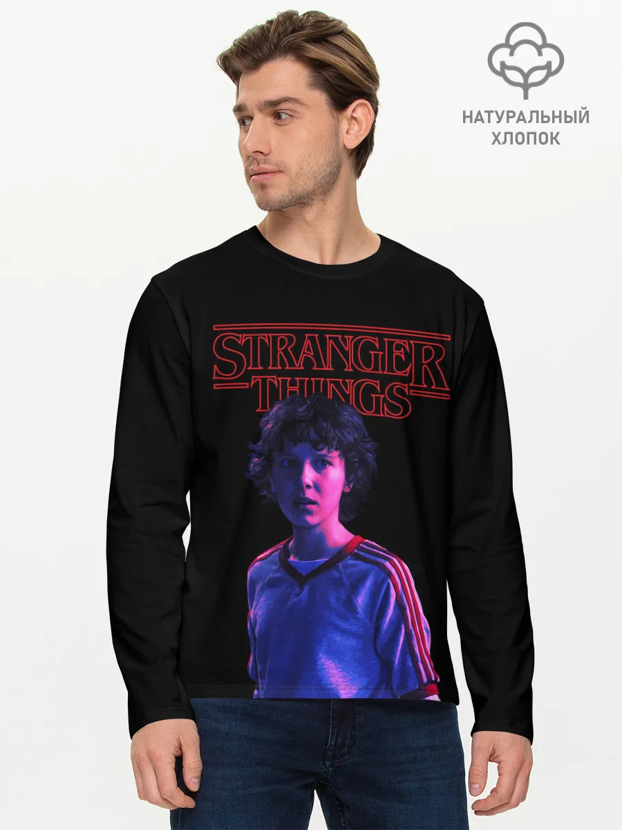 Мужской лонгслив базовый / STRANGER THINGS - Дина