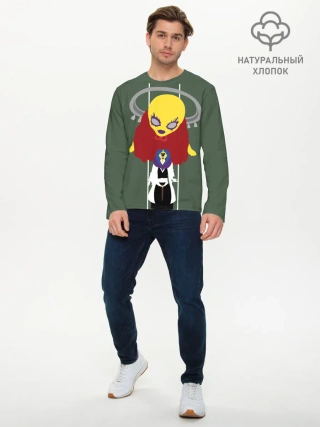 Мужской лонгслив базовый / Mayuri Kurotsuchi